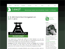 Tablet Screenshot of lexat.org